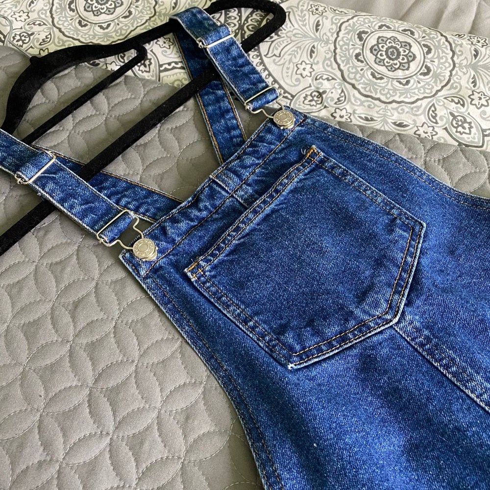 Topshop Denim Dress Size 0